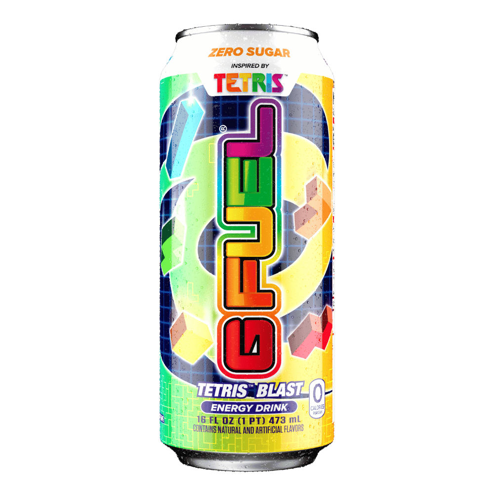GFUEL Tetris Blast Zero Sugar Energy Drink - 473ml RTD Can