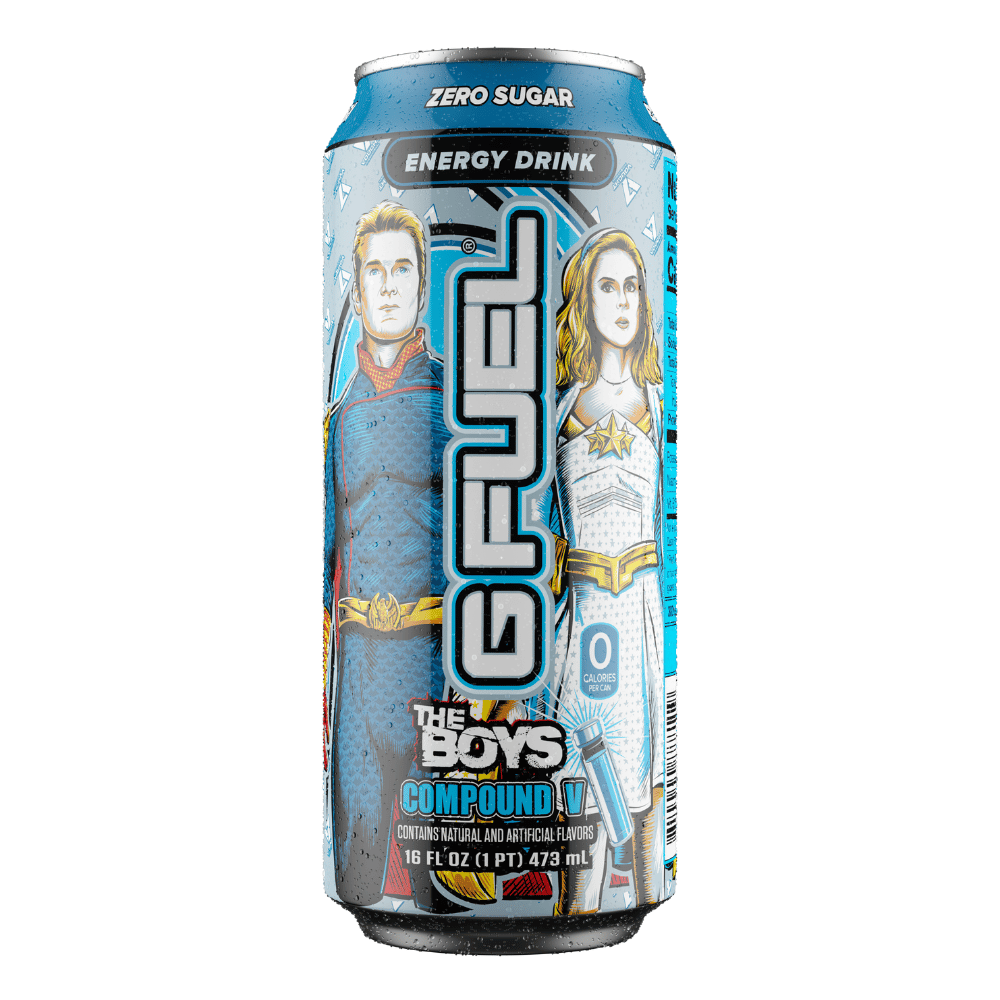 GFUEL Compound V (The Boys) Zero Sugar & Calorie Energy Drink (473ml Cans)