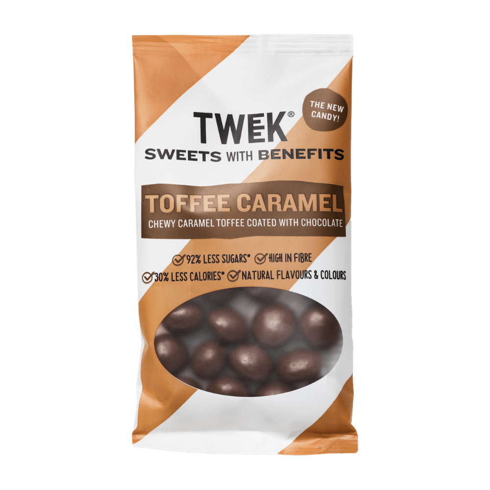 Tweek Sweet's Toffee Caramel Chocolate - 65-Gram Bags UK - New Healthy Candy