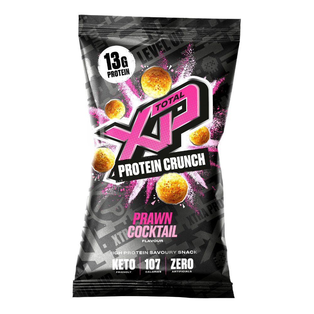 Total XP Prawn Cocktail Flavoured Protein Crunch - Single 24g Pack