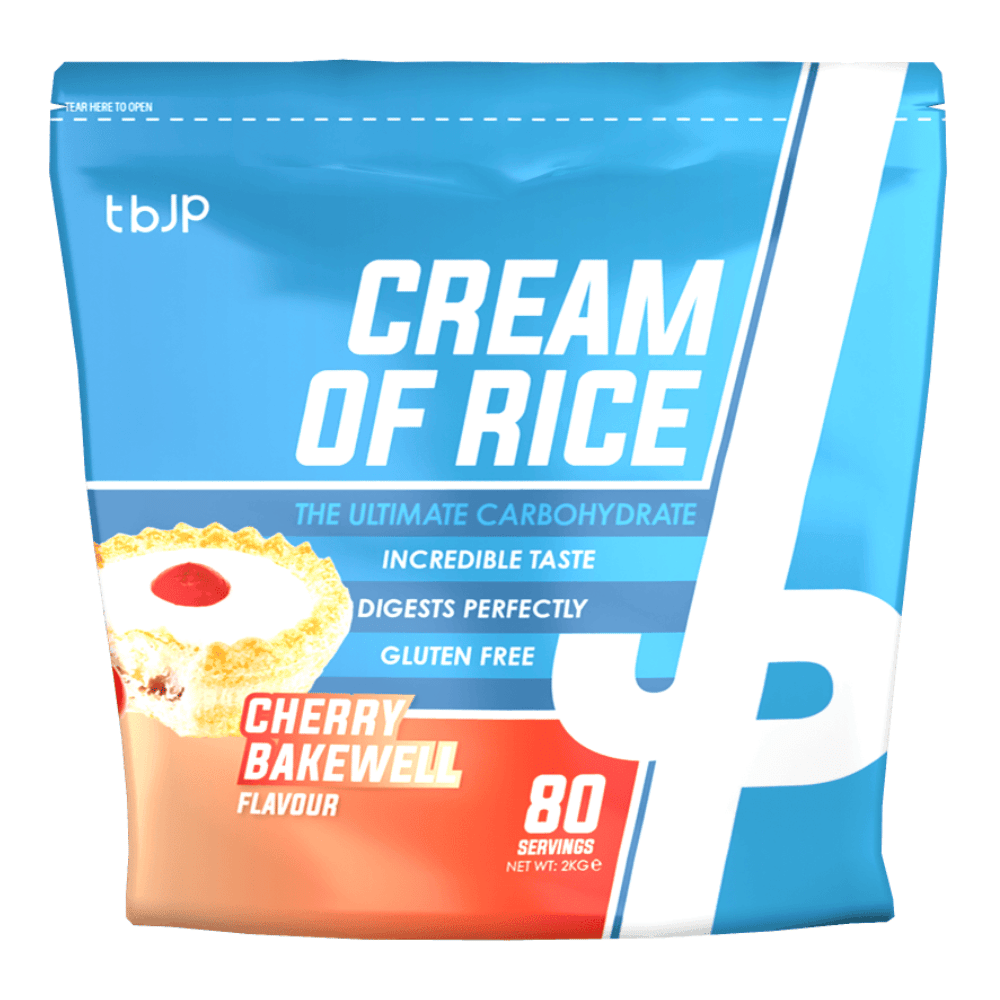 Cherry Bakewell Cream of Rice Supplement - Trained by JP (TBJP) Supplements