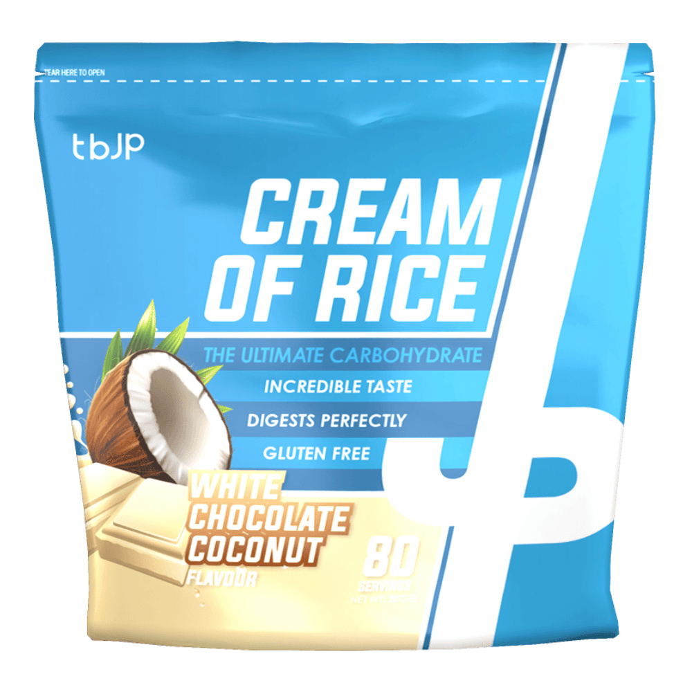 White Chocolate Coconut Trained by JP Cream of Rice Supplement - 80 Servings