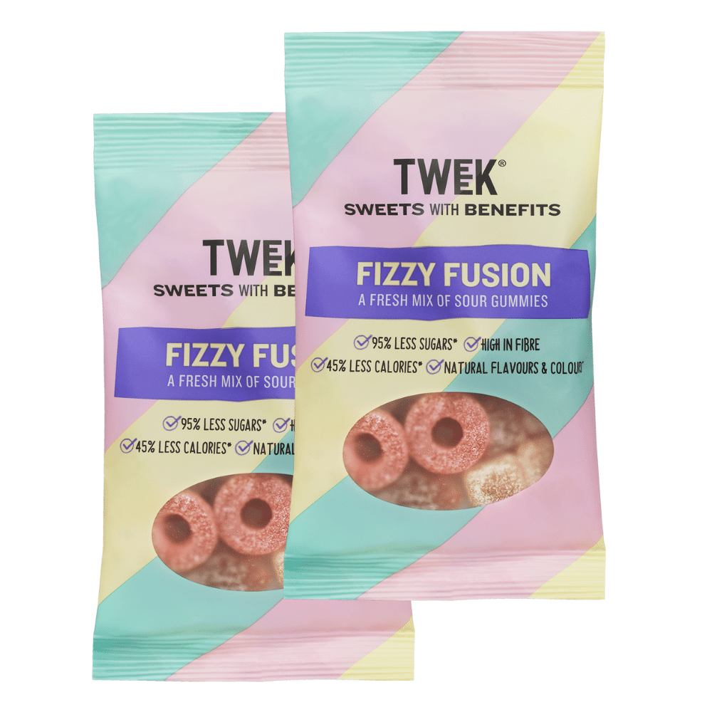 x2 Pack of Fizzy Fusions Tweek Sweets Candy