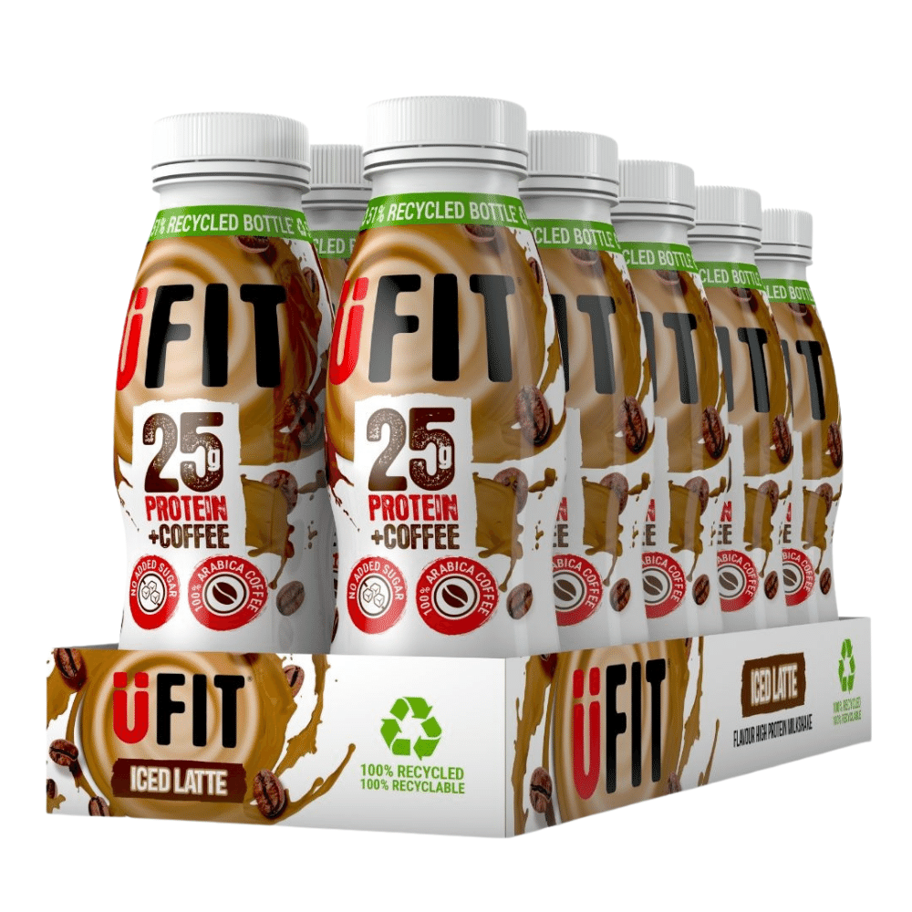 UFIT Iced Latte Coffee + Protein Shakes - Protein Package - Mix UFIT Shakes