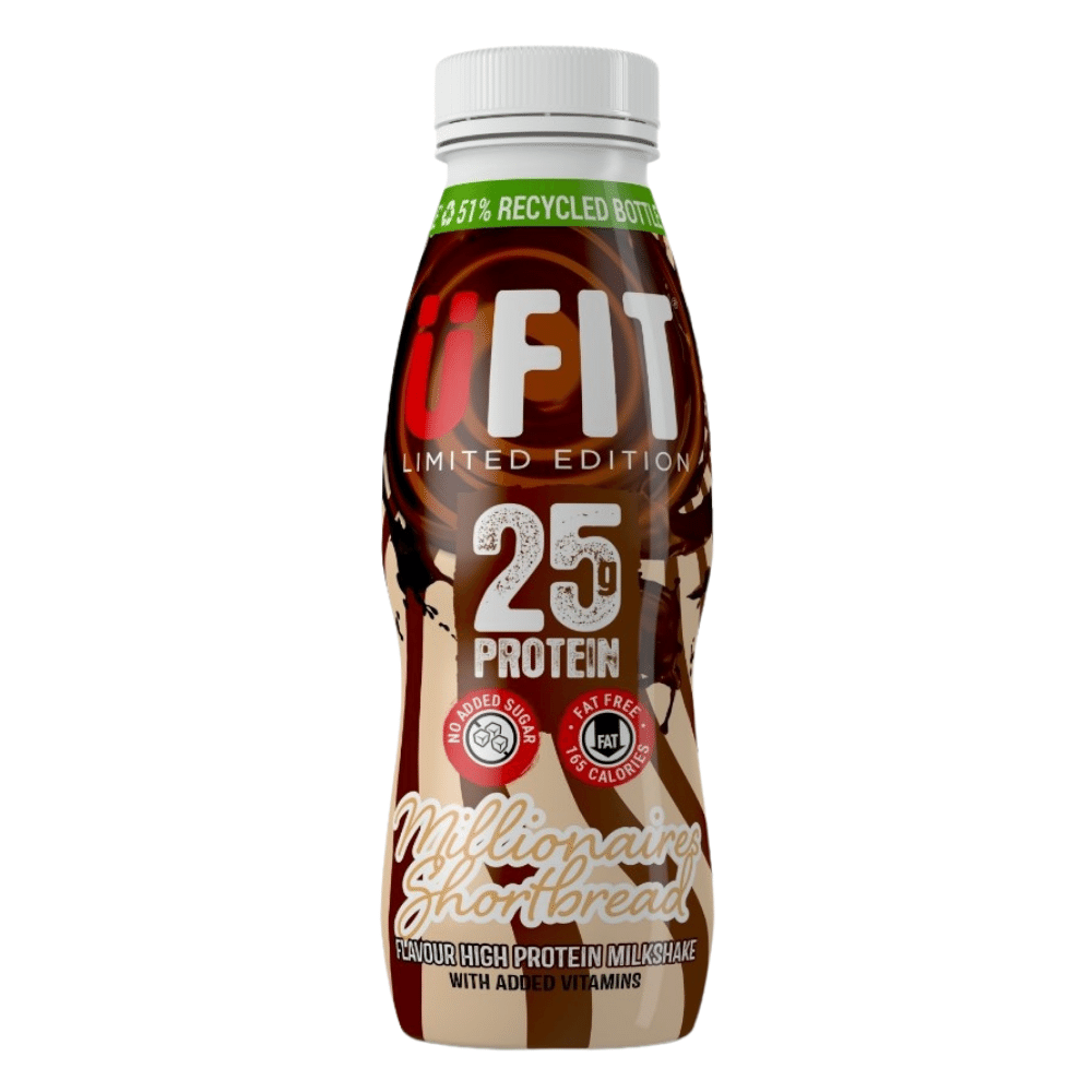 Millionaire Shortbread High Protein Limited Edition Protein Shakes - Made by UFIT Drinks