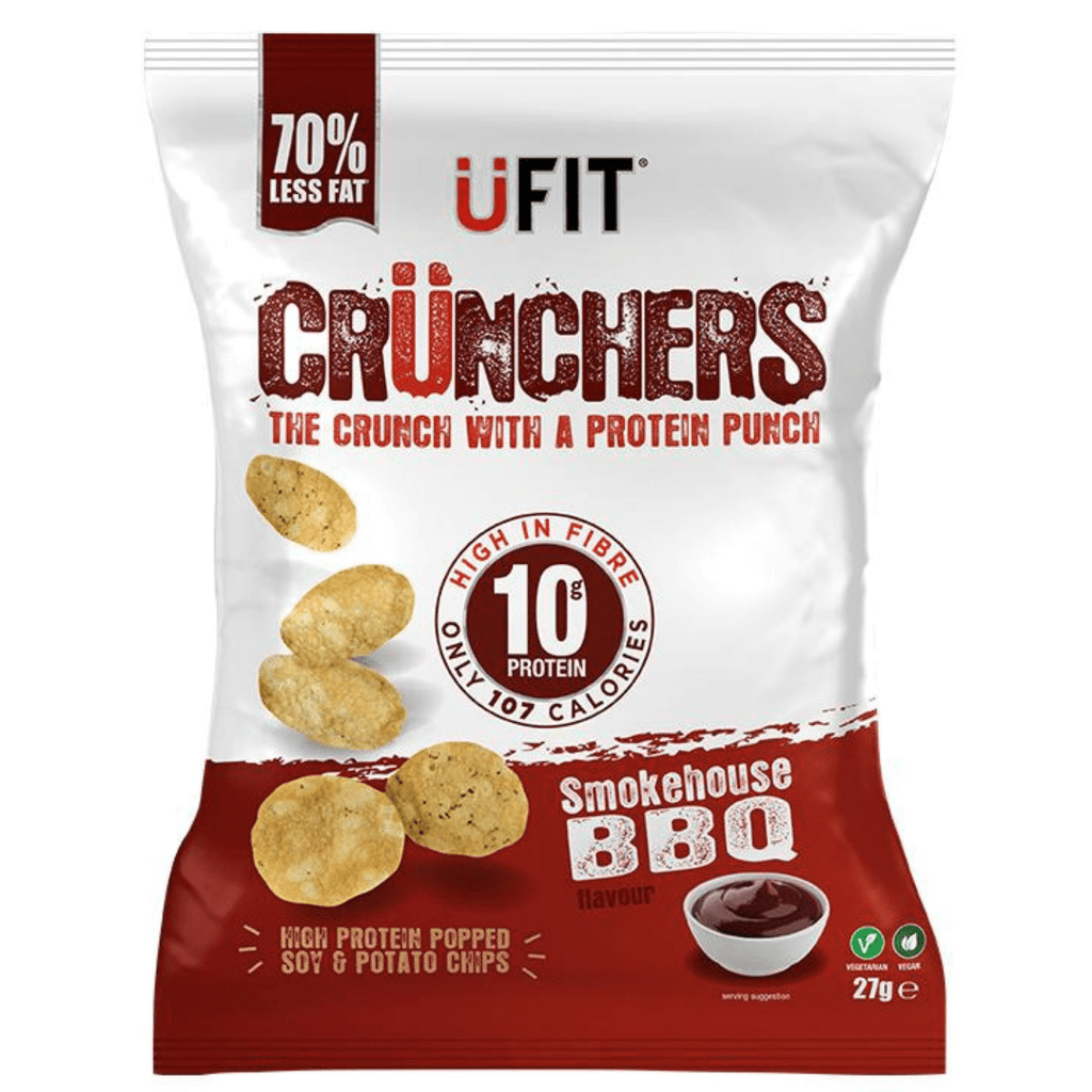 UFIT Crunchers Protein Crisps BBQ - Protein Package