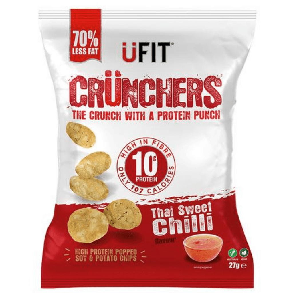 UFIT Crunchers Protein Crisps Sweet Chilli - Protein Package