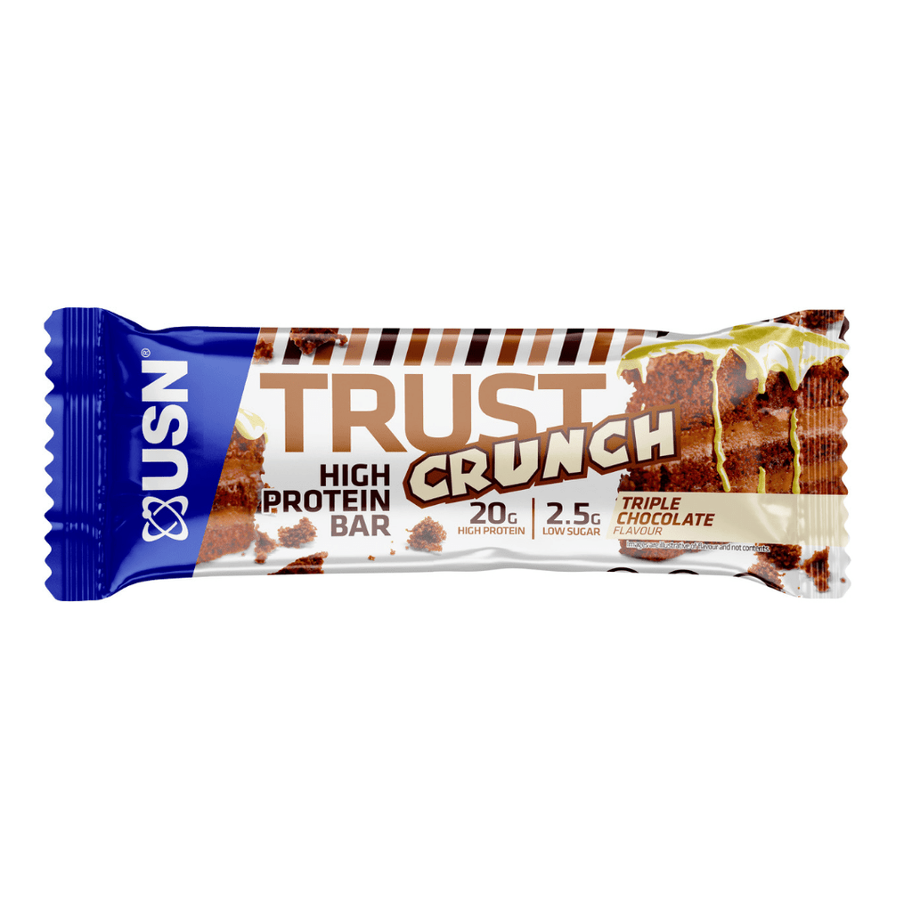 USN Trust Crunch Protein Bar Triple Chocolate - Protein Package