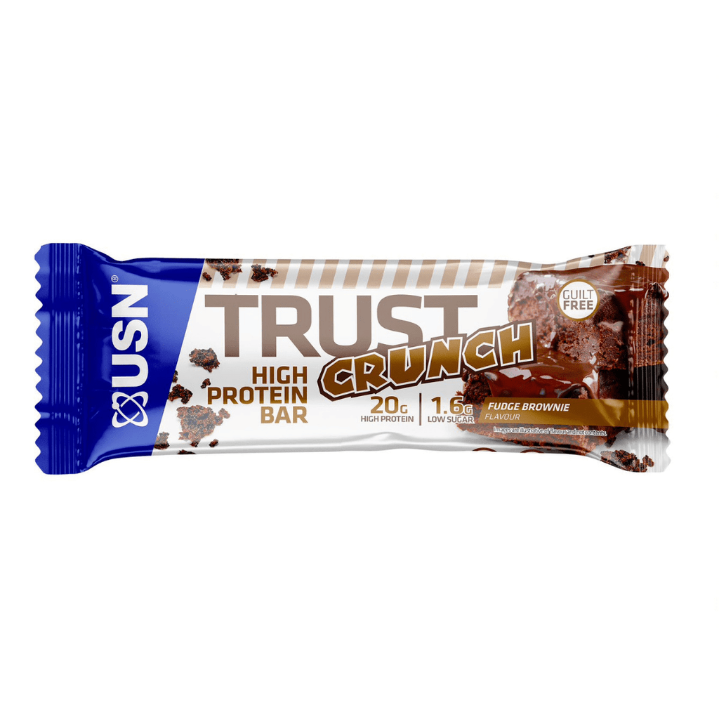 USN Trust Crunch Protein Bar Fudge Brownie - Protein Package
