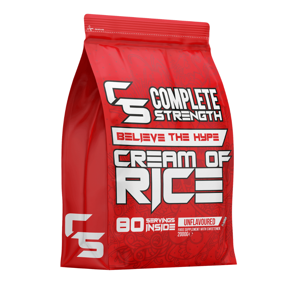 Plain / Unflavoured - Complete Strength Cream of Rice Carb Supplement - 80 Servings