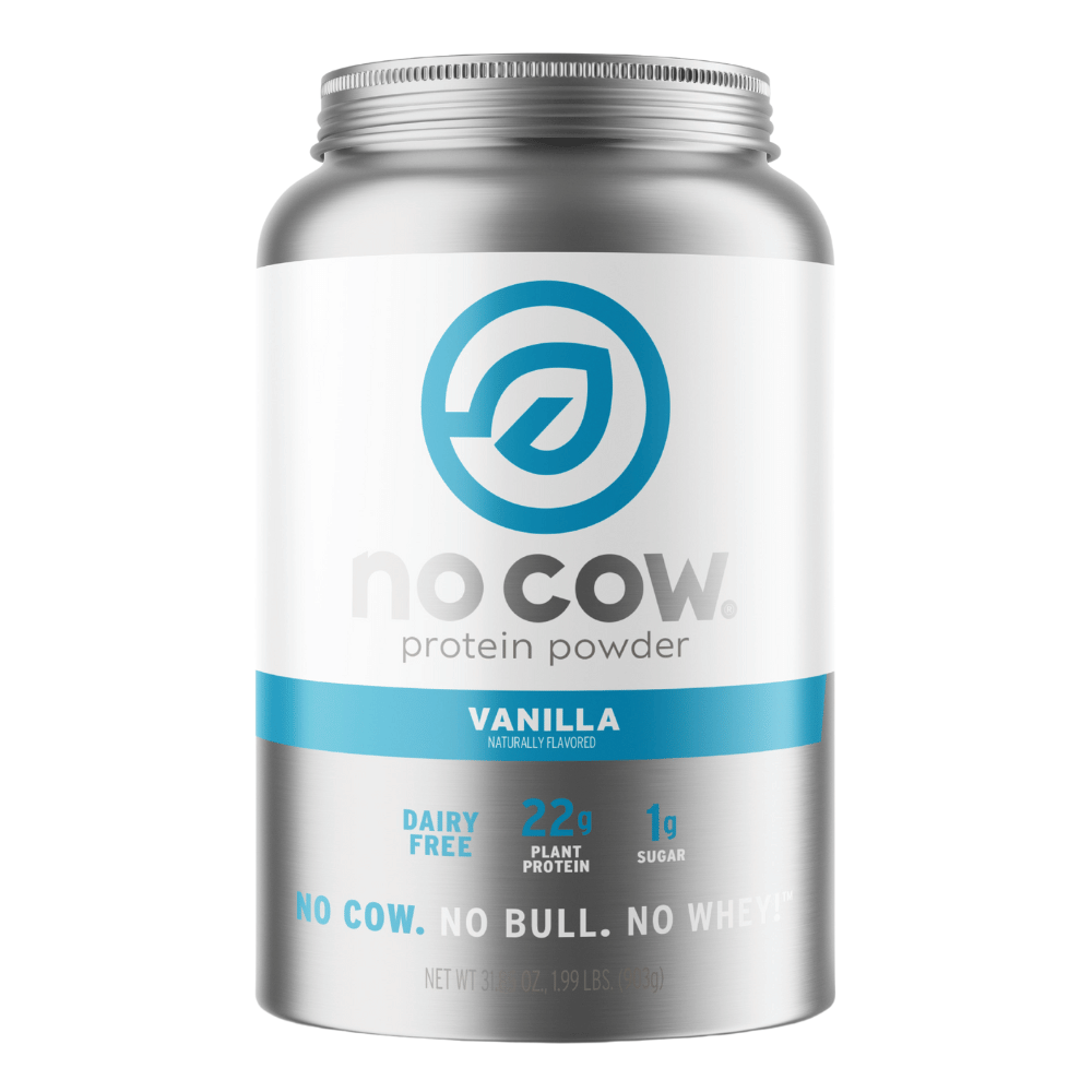 No Cow Vanilla Flavoured Plant-Based Vegan Protein Powder - Protein Package UK - 21 Servings