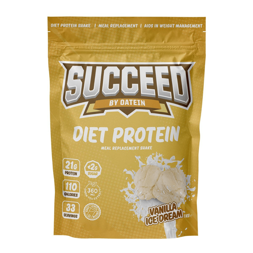 Diet Protein Shakes by Oatein Succeed - Vanilla Ice Dream Flavoured Whey Protein