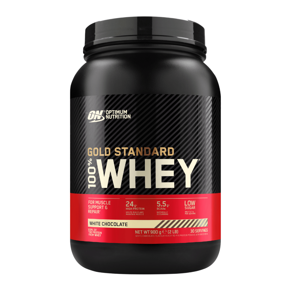 Protein Package - White Chocolate 100% Whey Protein Powder by Optimum Nutrition 908-Gram
