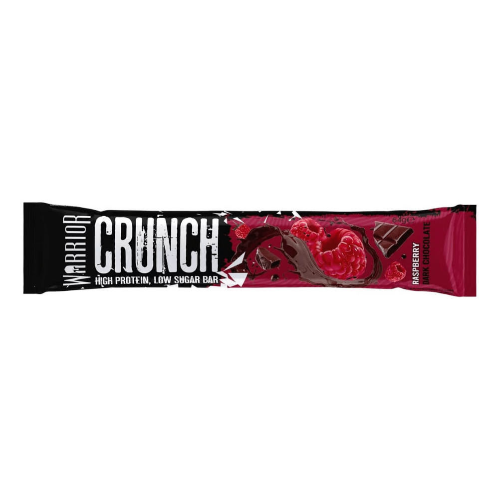 Warrior Dark Chocolate Raspberry Protein Crunch Bars - 1x64g
