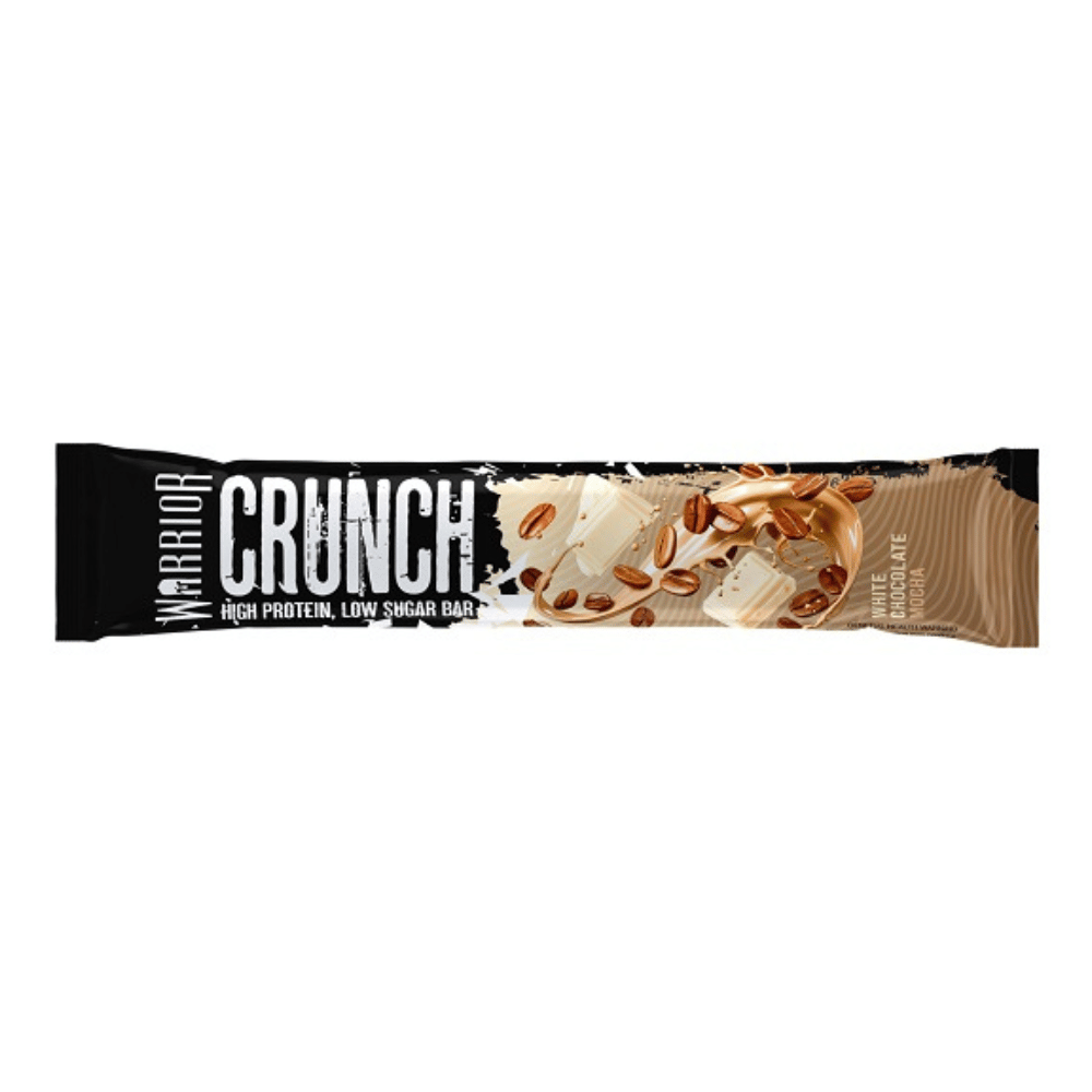 Warrior White Chocolate Mocha Crunch Protein Bars - 1x64g Bars