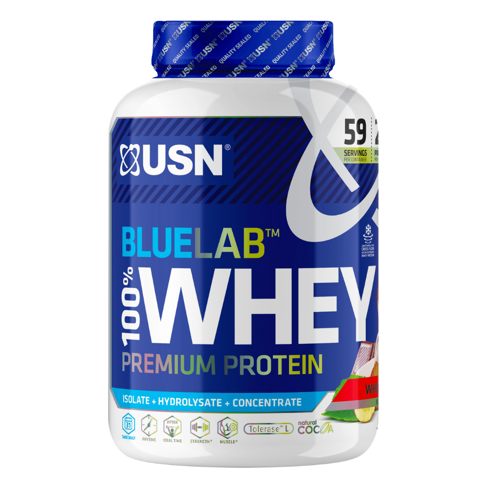 USN Wheytella Premium BlueLab Protein Powder - 59 Serving Tubs