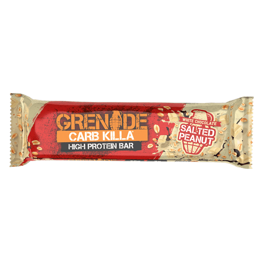 Grenade Carb Killa Protein Bar White Chocolate Salted Peanut - Protein Package - Old Packaging