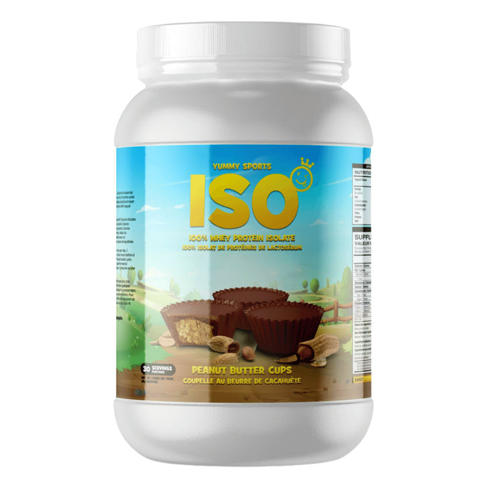 Yummy Sports Peanut Butter Cups Inspired Flavoured 100% Isolate Protein Powder