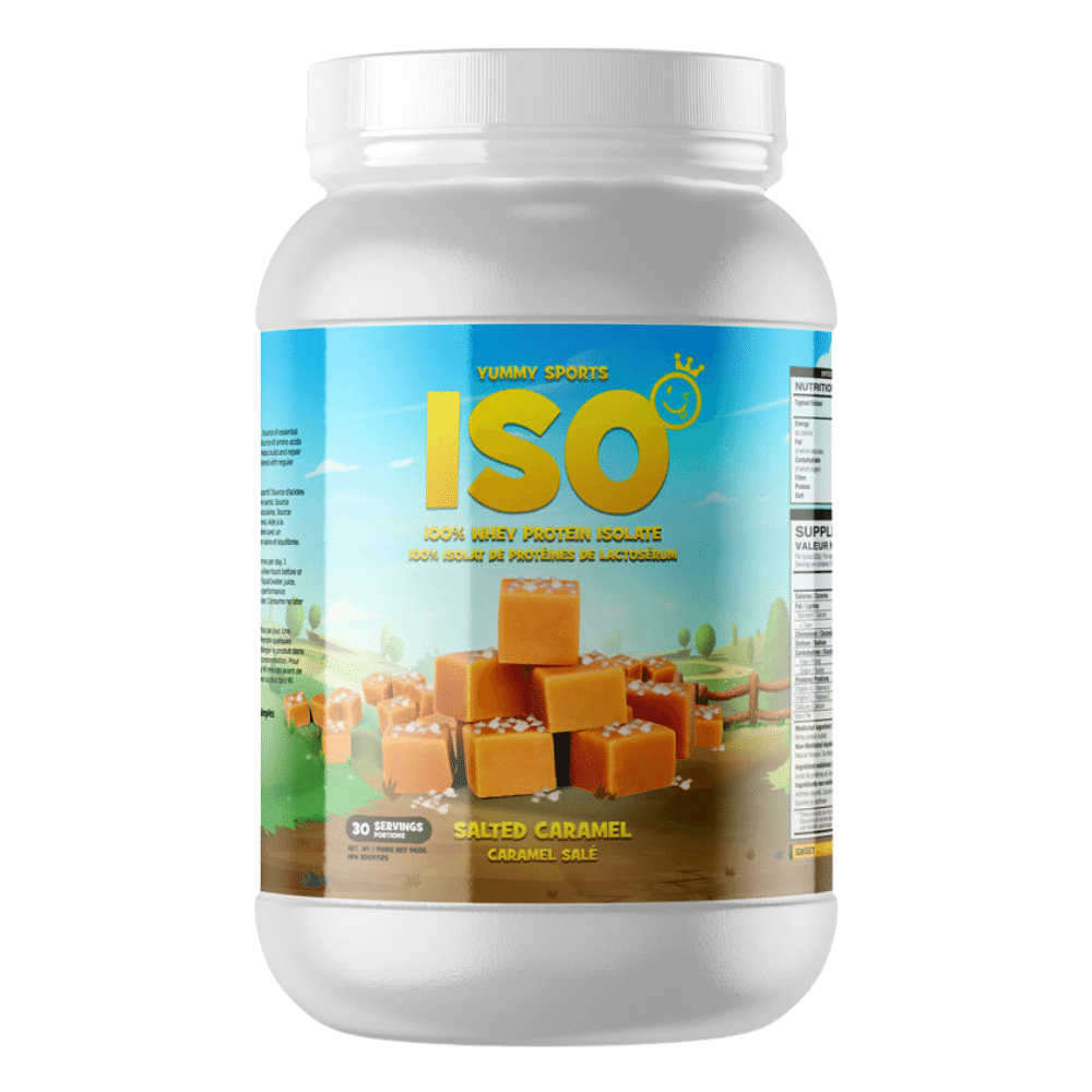 Salted Caramel 100% Whey Protein Isolate by Yummy Sports - Protein Package UK