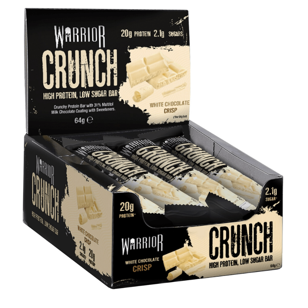 Warrior Crunch Protein Bar White Chocolate Crisp - Protein Package