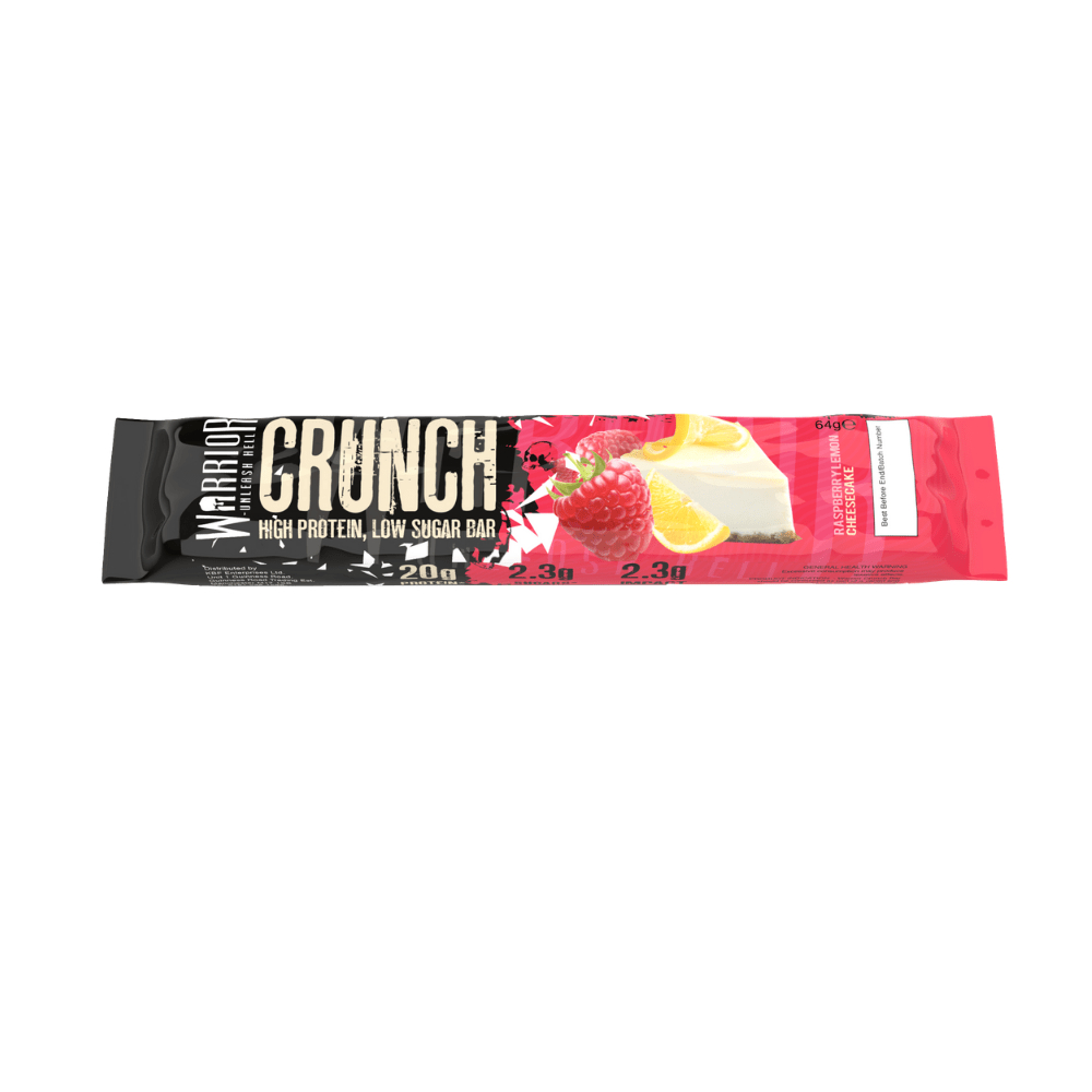 Warrior Crunch Protein Bar Raspberry Lemon Cheesecake - Protein Package