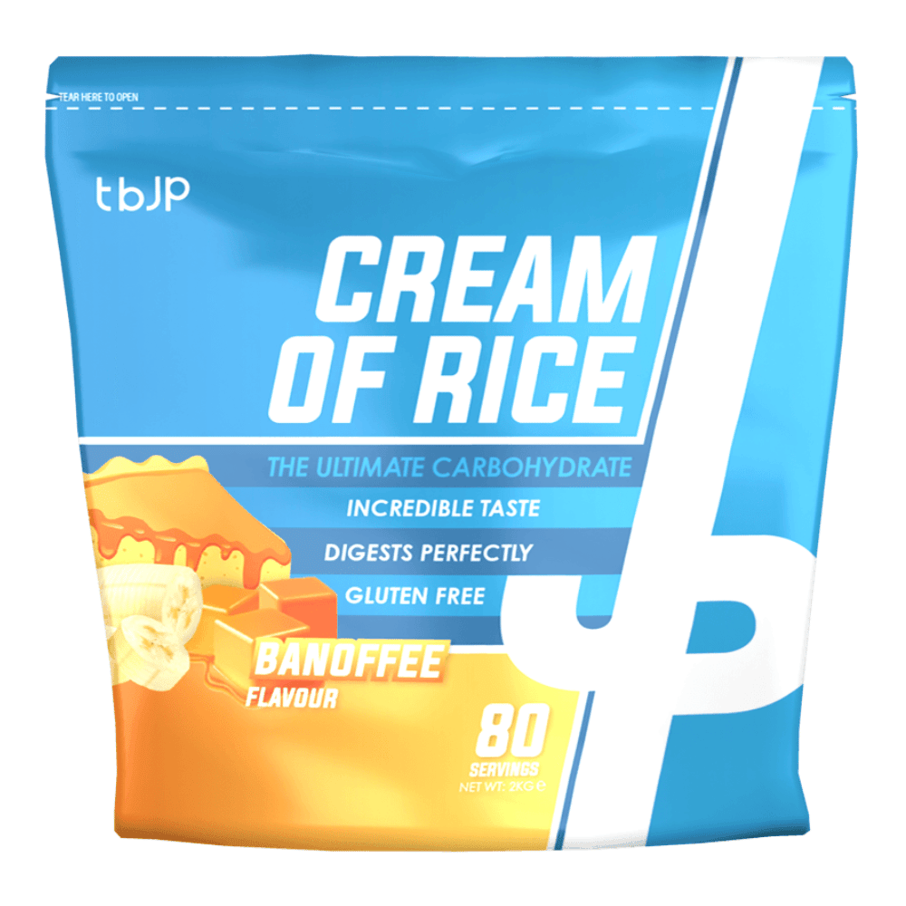 Banoffee Flavour Cream of Rice Carb Supplement - 80 Servings - 2kg Bag